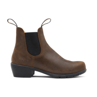#1673 middle heel womens boots